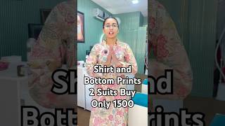 BigOff shirt and Bottom Print Best Deal 2 suit Buy only 1500 @dildireejhofficial #most #trending #yt