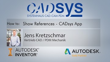 Show reference models of an assembly - CADsys App
