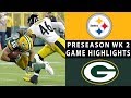 Steelers vs. Packers Highlights | NFL 2018 Preseason Week 2