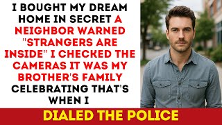 Celebrity A Neighbor Warned STRANGERS Are Inside… After I Bought My Dream House in Secret. I Checked Camera… Profile