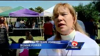 Memorial service, wreath laying ceremony held to honor animals lost during Katrina