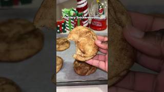Buttery Snickerdoodles #snickerdoodle #cookies
