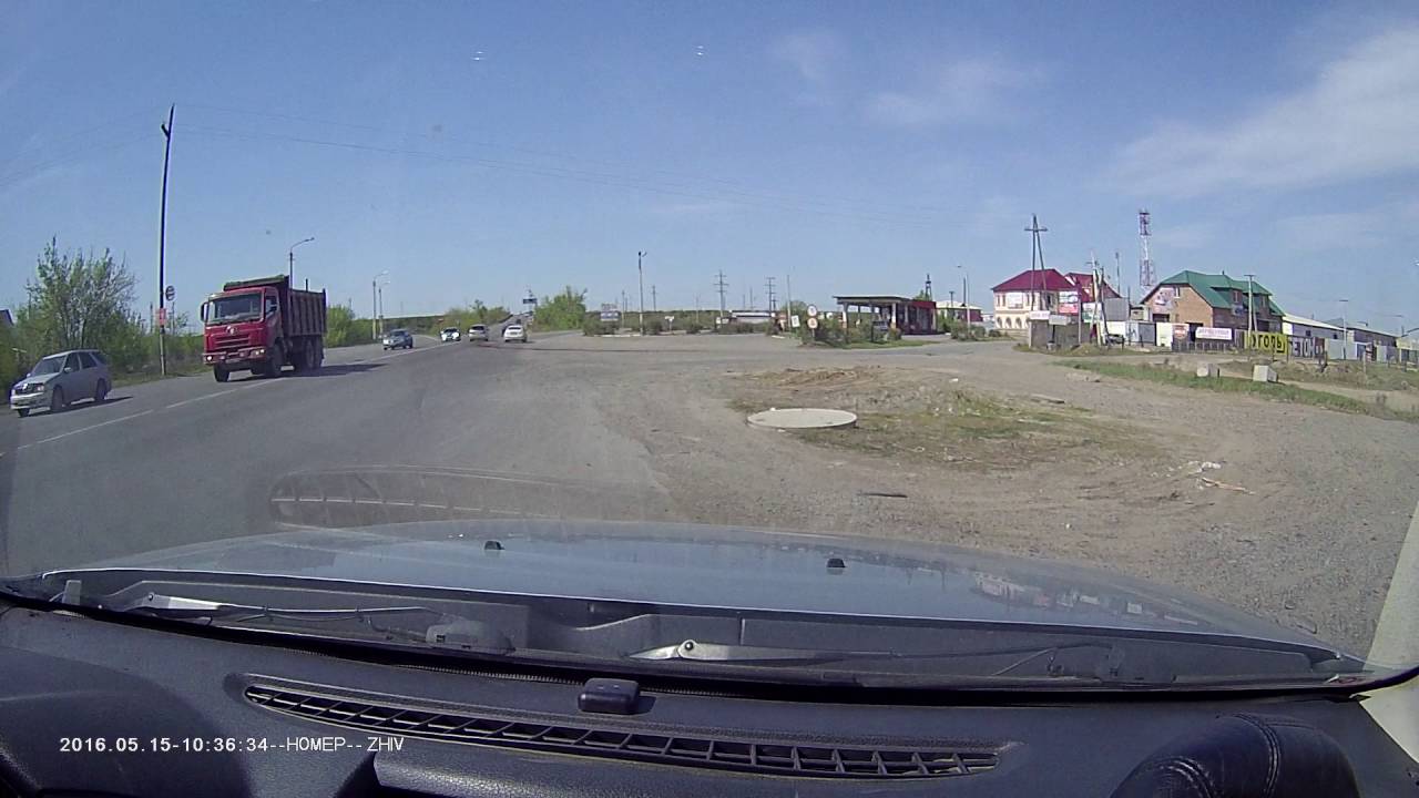 Абакан. ПДД. Хонда и двойная сплошная - YouTube