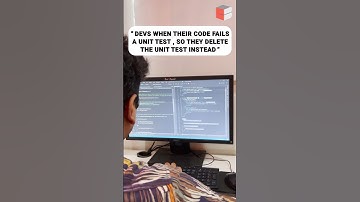 Feeling of a Developer: When the Code Fails the Unit Test! #code #codingblocks #developer