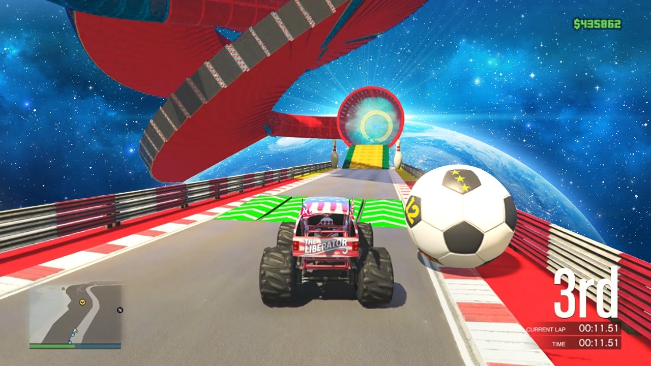 Gta 5 Monster Stunts Gta 5 Monster Stunts