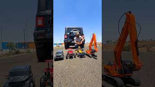 Mahindra Thar , Eicher tractor,jcb 3dx unboxing #trending #shorts