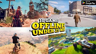 Under 25 MB❗10 game OFFLINE terbaik 2024 android ukuran kecil