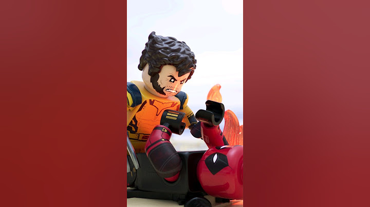 DEADPOOL vs Wolverine in Lego #lfg #deadpool #deadpool3 #wolverine