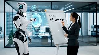 Ai With Human. Digital Online Marketing.