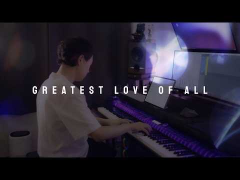 Whitney Houston - Greatest Love Of All (piano cover) [original work by George Benson]