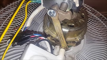 Pedestal Fan Oscillation Gearbox Sketchy Fix