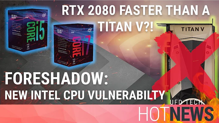 新しいインテルの問題と$650のRTX 2080はTitan Vよりも速い？