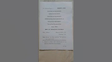 IGNOU, MMPC 010, Question paper #ignou #mba #questionpaper #study #grow #viral #trending #enjoy