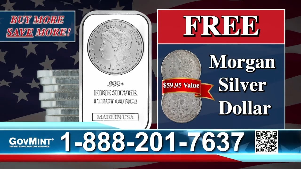 Morgan Silver Bars Special TV Offer