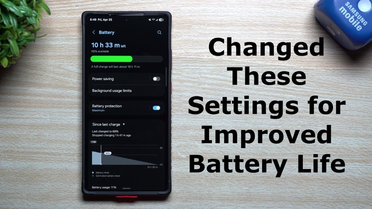 I Changed These 16 Settings for Improved Battery Life