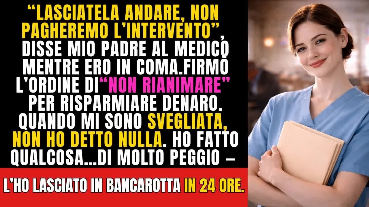 Mio padre ha firmato un “Non Rianimare” per risparmiare—72 ore dopo ha perso tutto