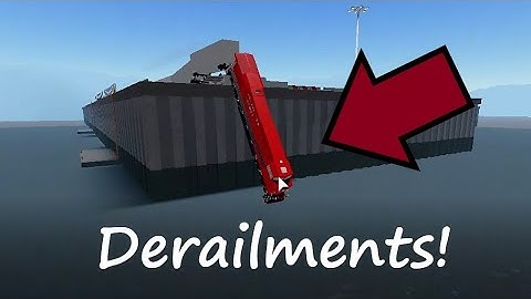 Roblox Rails Unlimited Derailments #1!