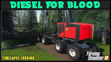 Forwarding 52 Pickup Day ⛽ DFB #33 ⛽ ✔ Farming Simulator 2019 ✔ FDR Logging