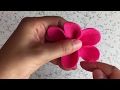 フェルトフラワーの作り方 How To Make Felt Flower