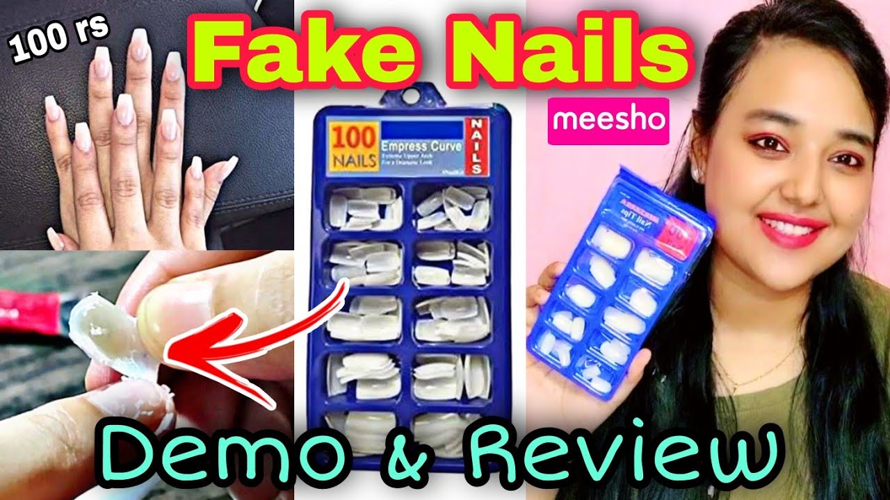 Other | ♥️♥️♥️WOMEN Artificial NAIL(100) With GLUE | Freeup