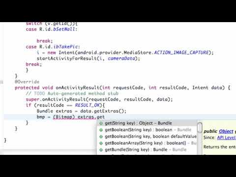 Android Application Development Tutorial   40   Getting Data from a different Activity   YouTube