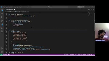Python Cybersecurity Project: Firewall Fundamentals - Simulation | Jeevan George John
