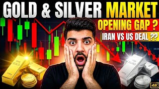 Market Opening Gap Down or Up? ⚠️ Iran vs US Deal Crypto, Gold & Silver Update
