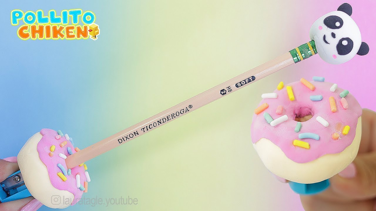 DECORA UTILES ESCOLARES CON FOAMY MOLDEABLE / Pollito Chiken