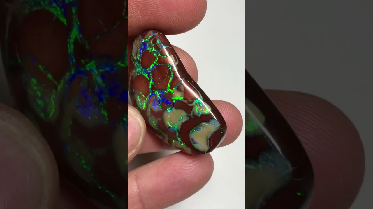 Gem Class and Investment Boulder Opals by myOpal - YouTube