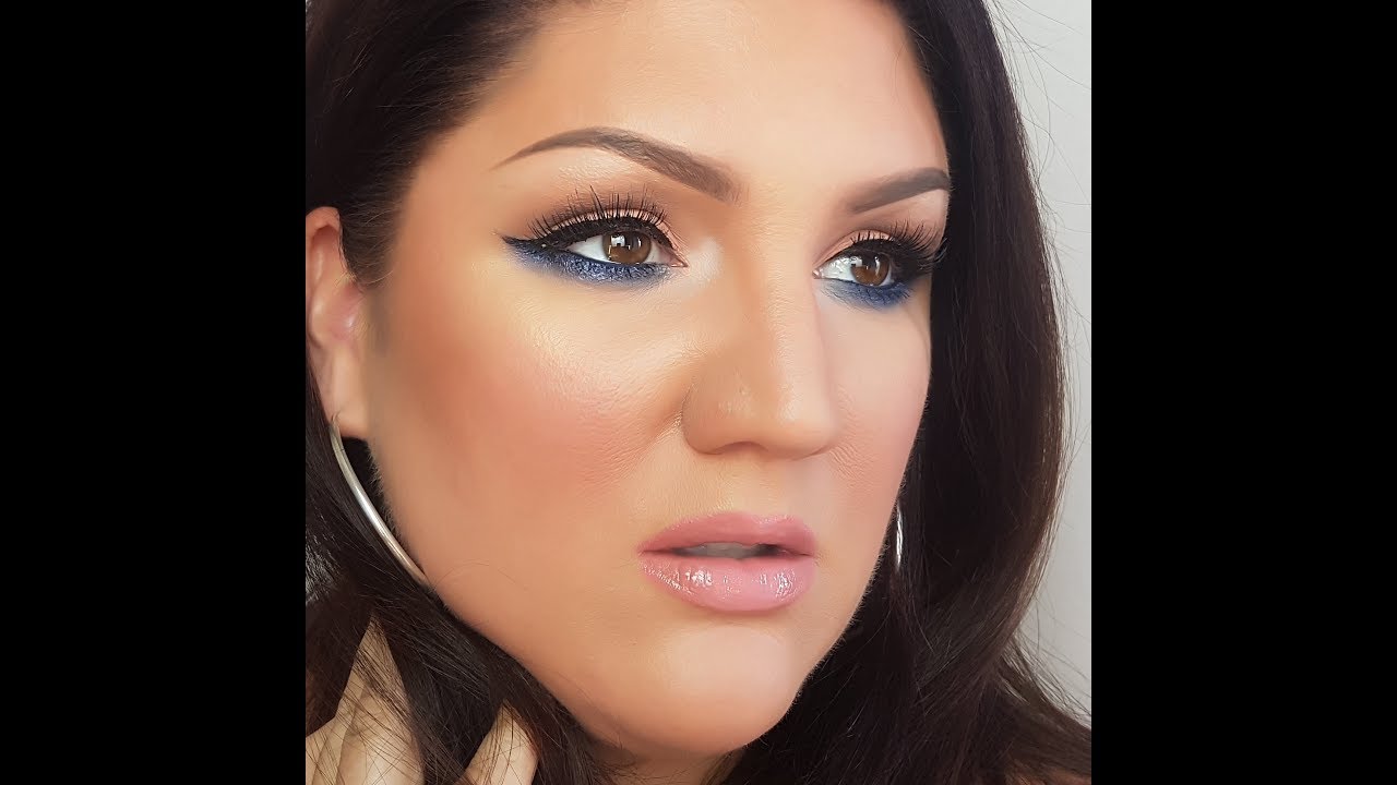 URBAN DECAY NAVY BLUE SMOKY EYE TUTORIAL