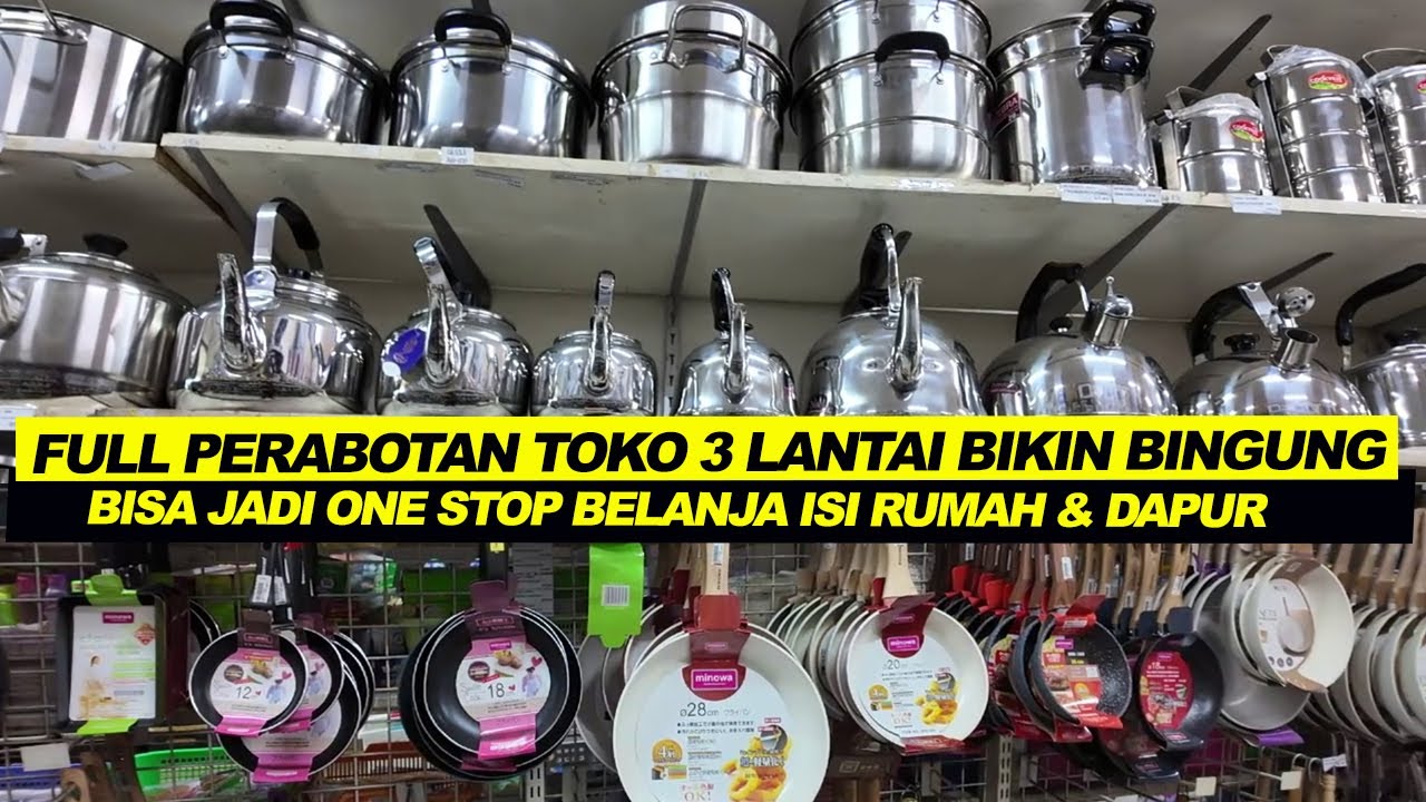 Lengkap Banget! Dari Atas Sampai Bawah Isinya Perabotan Semua, Makmur Bikin Ibu Ibu Ga mau Pulang