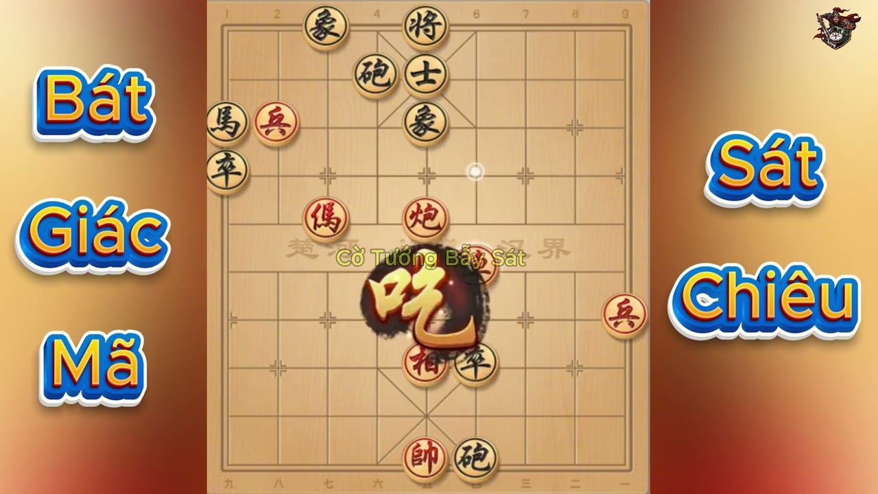 Tuyệt Kỹ Bát Giác Mã: Khi Phòng Thủ Hóa Sát Chiêu #xiangqi #cờtướnghay #cotuong
