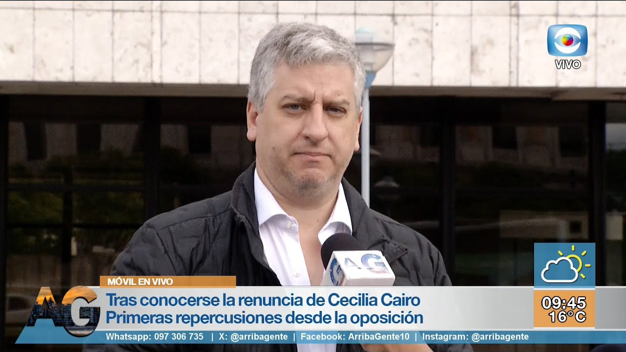 Rodríguez del PN sobre renuncia de Cairo