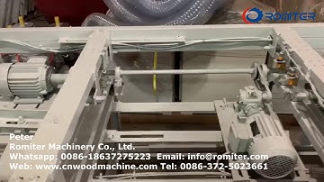 Automatic Broom Round Wooden Handle Double Head Cutting and Threading Machine