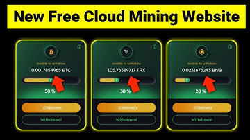 Earn $10 Daily Without Investment || New Free Cloud Mining Website || New Free Bitcoin Mining Site