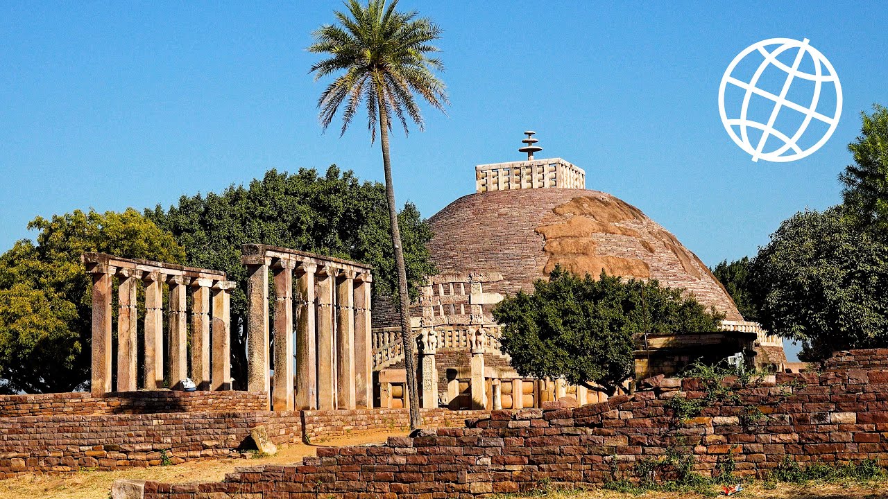 Great Stupa at Sanchi, India [Amazing Places 4K]