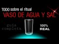 ⭕ Cómo USAR el VASO de AGUA y SAL debajo de la CAMA | RITUAL del VASO CON AGUA | GUÍA COMPLETA