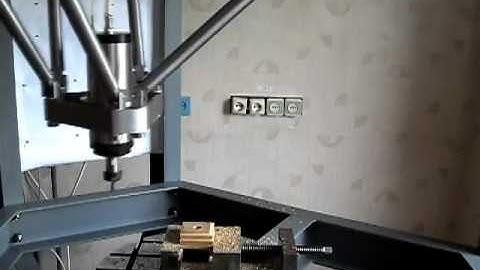 LinuxCNC hexapod parallel robot 6 axis rapids