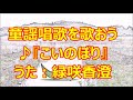 ♪『こいのぼり』童謡唱歌を歌おう うた:緑咲香澄