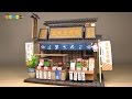 Billy Miniature Dango (Japanese sweet dumplings) Shop Kit　ミニチュアキット 柴又のだんご屋さん作り