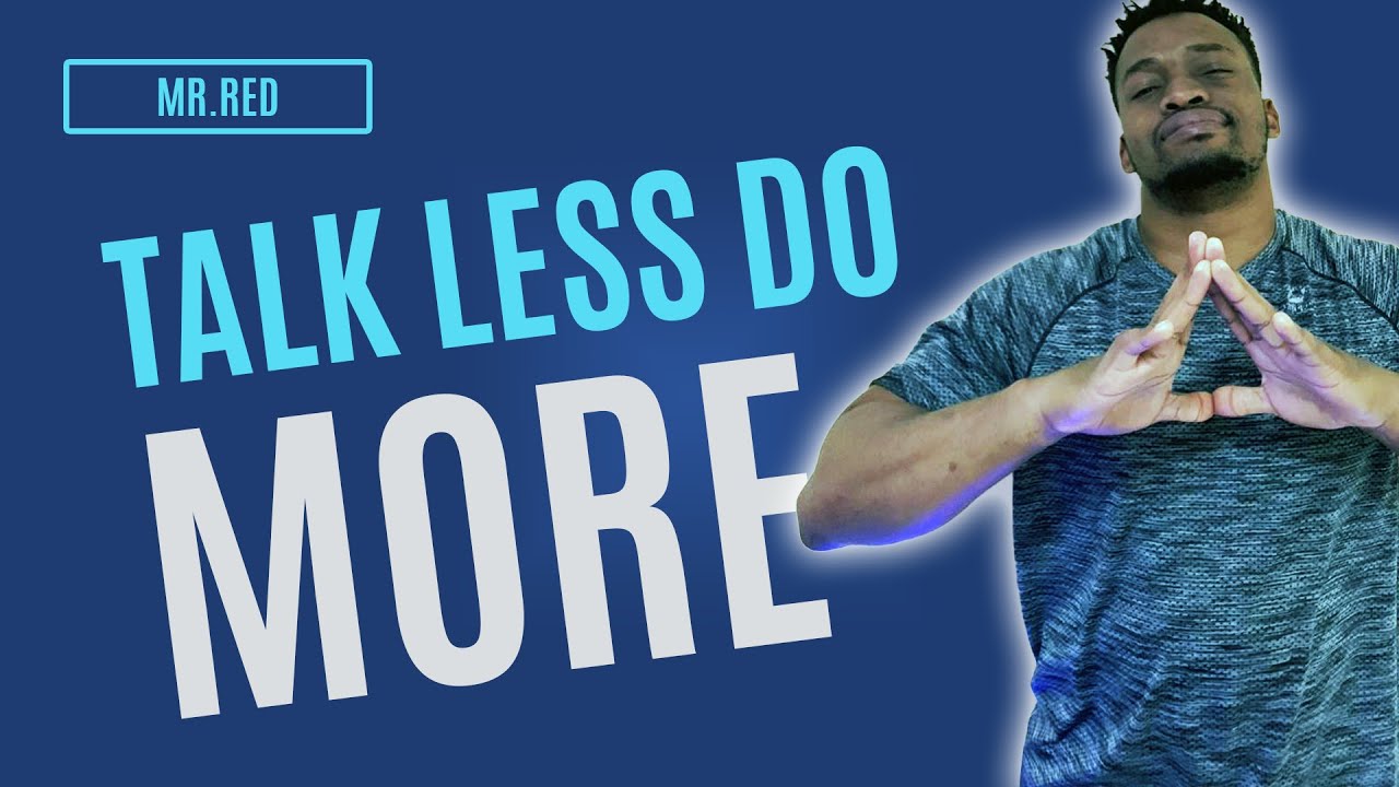 Become a Do'er |Talk Less Do More - YouTube
