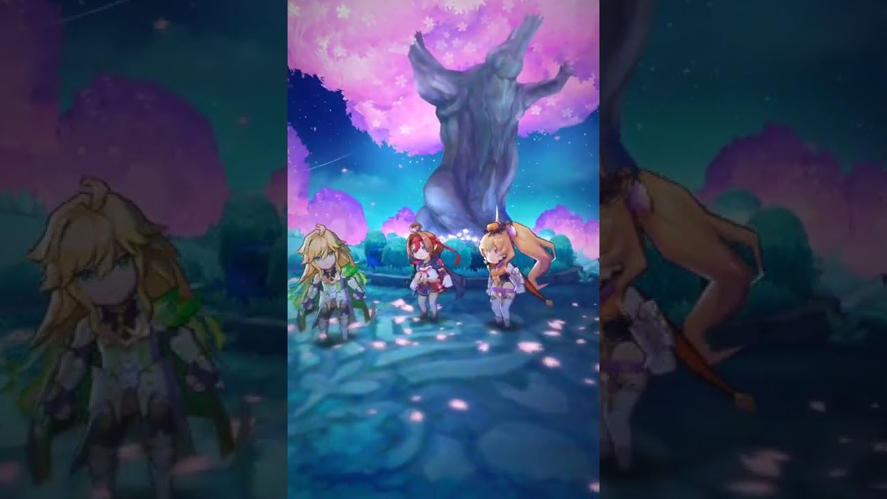 11 minutes of Dragalia Lost menu (with and without ui)
