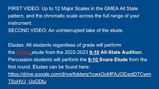 Fulton County Honor Band Charlie Tucker Snare Etude
