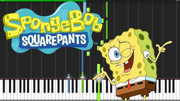 Spongebob - Tomfoolery - piano tutorial