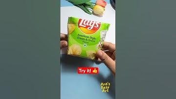⁠Creative Craft 🥫👌 @ArasEasyArt #viral #diy #creative #ytshorts
