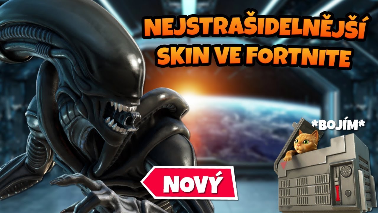 *NOVÝ* ALIEN (XENOMORPH) VE FORTNITE! - YouTube