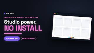 Imposition Studio Alternative: Impose PDFs in Your Browser