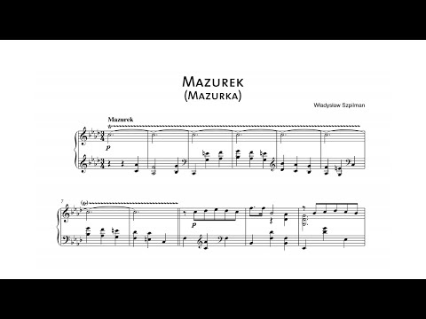 Władysław Szpilman - Mazurka in F Minor (1942)