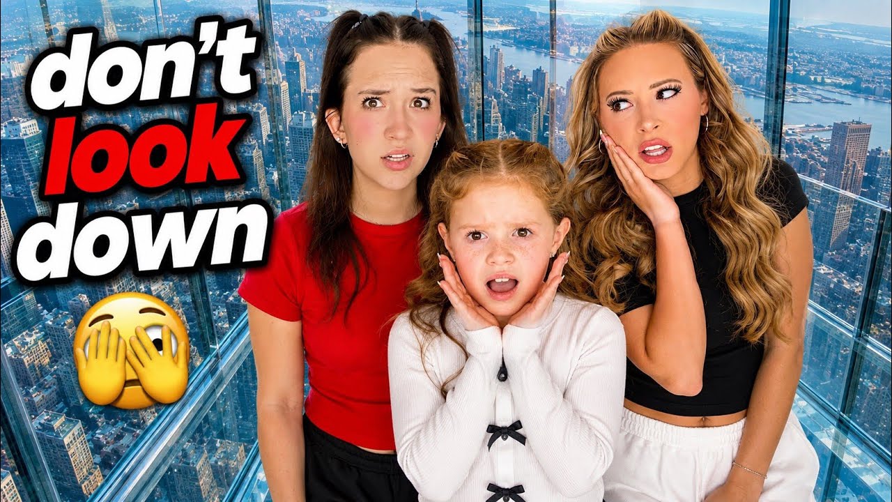 FEAR of HEIGHTS?! 🫣🗽NYC VLOG DAY 3 #travel #adventure #vacation #vlog #viral #trending #funny
