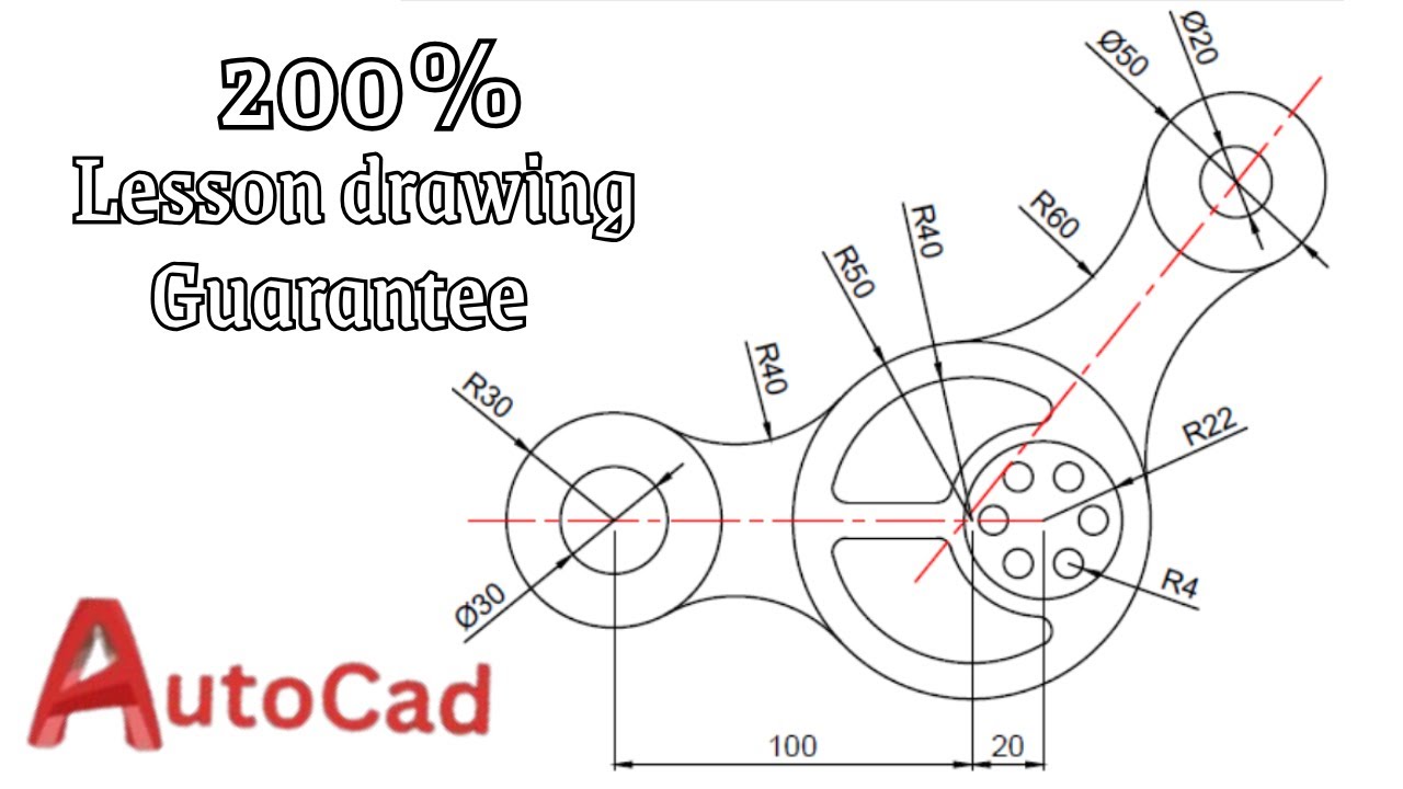 🔥🔥🔥AutoCAD Drawing Practice 2d for Advance to Beginner 🔥🔥🔥 - YouTube
